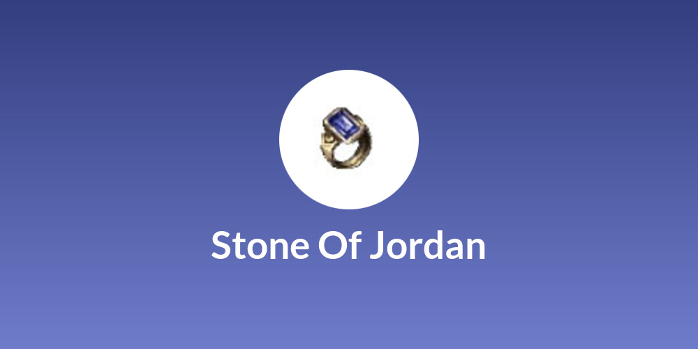 Stone Of Jordan