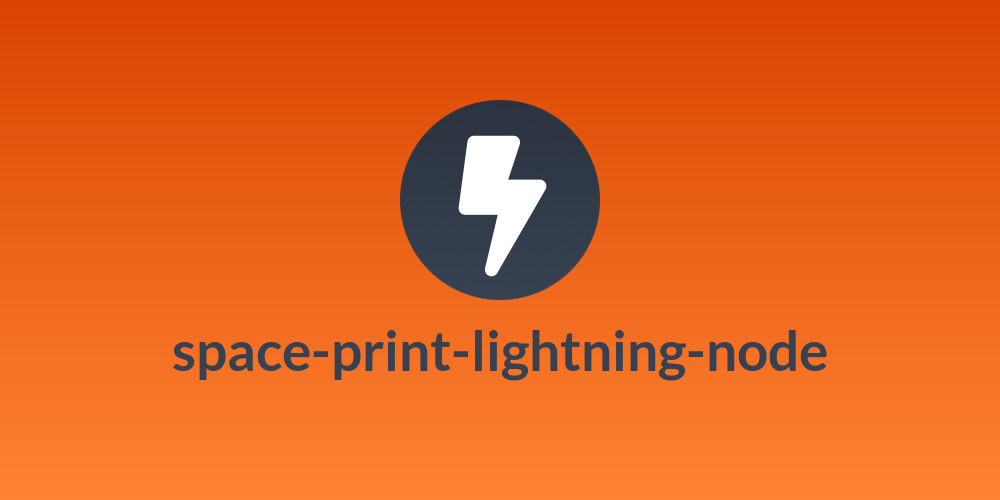space-print-lightning-node