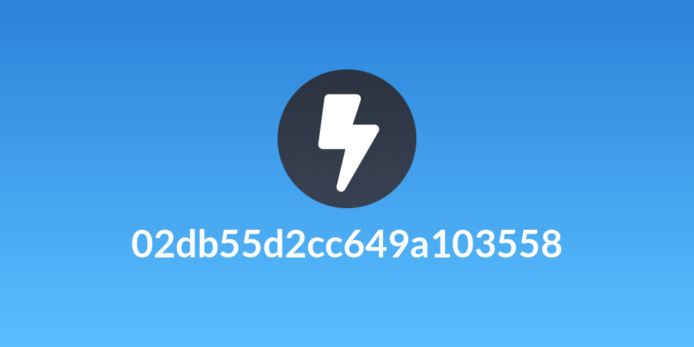 02db55d2cc649a103558