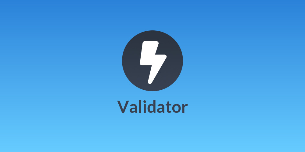 ⚡Validator