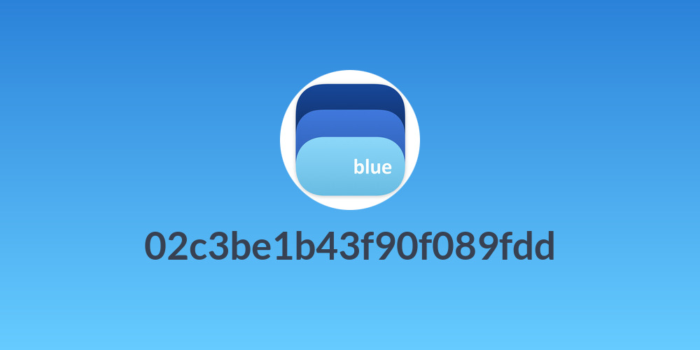 02c3be1b43f90f089fdd