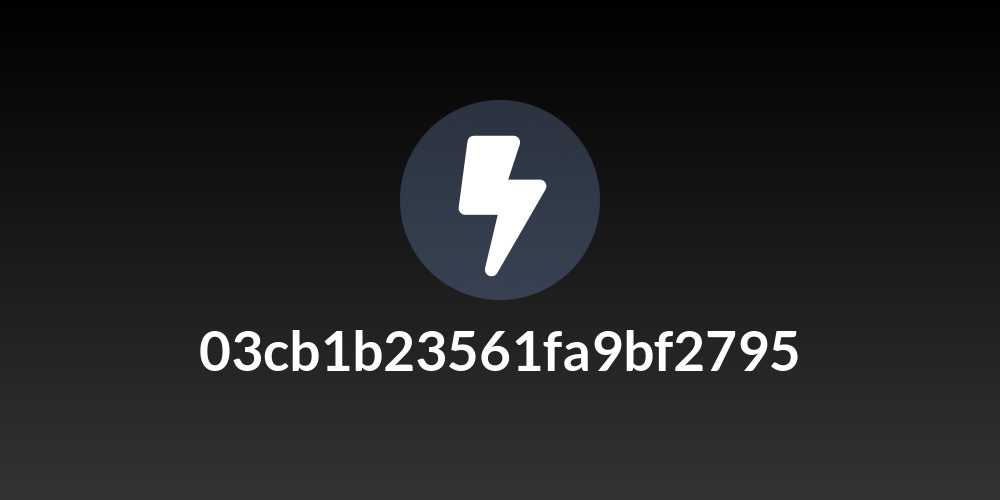 03cb1b23561fa9bf2795