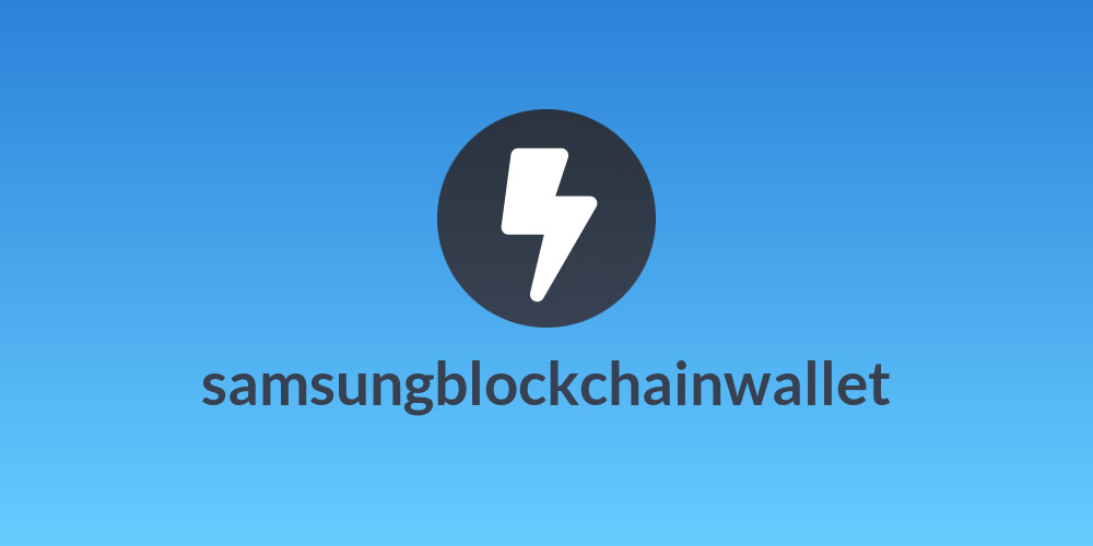 samsungblockchainwallet