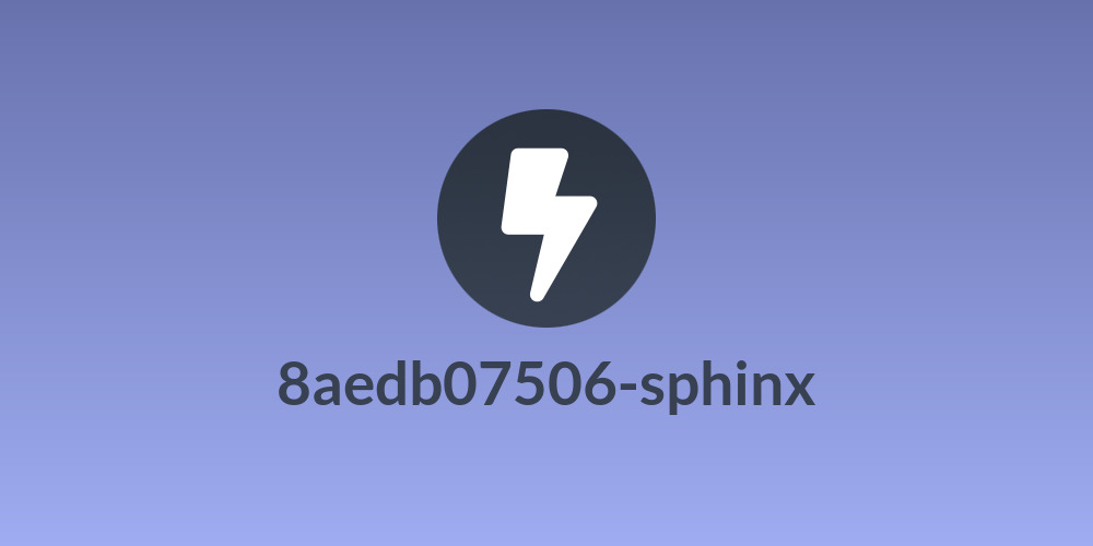 8aedb07506-sphinx