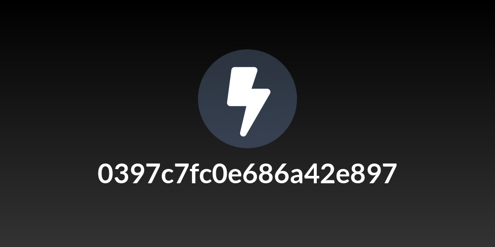 0397c7fc0e686a42e897