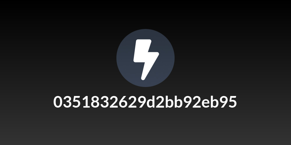 0351832629d2bb92eb95