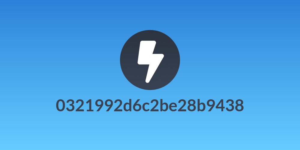 0321992d6c2be28b9438