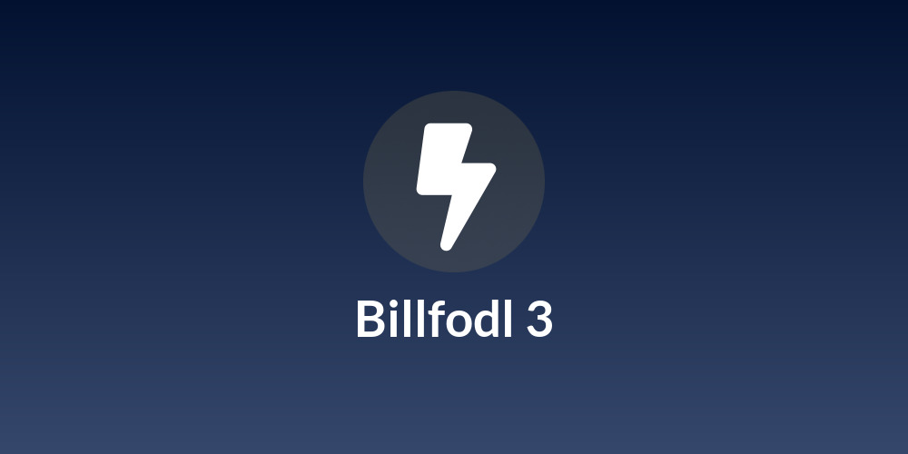 Billfodl 3