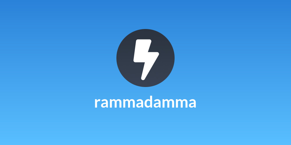 rammadamma