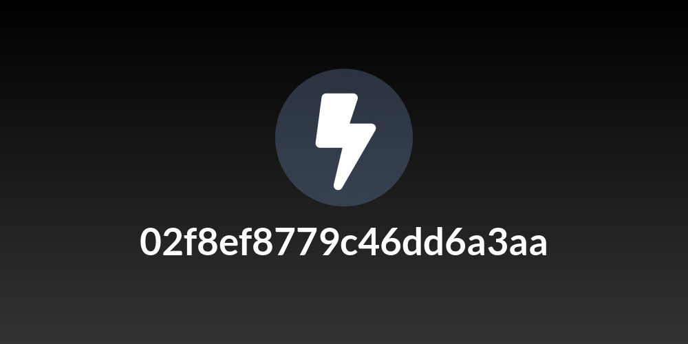 02f8ef8779c46dd6a3aa