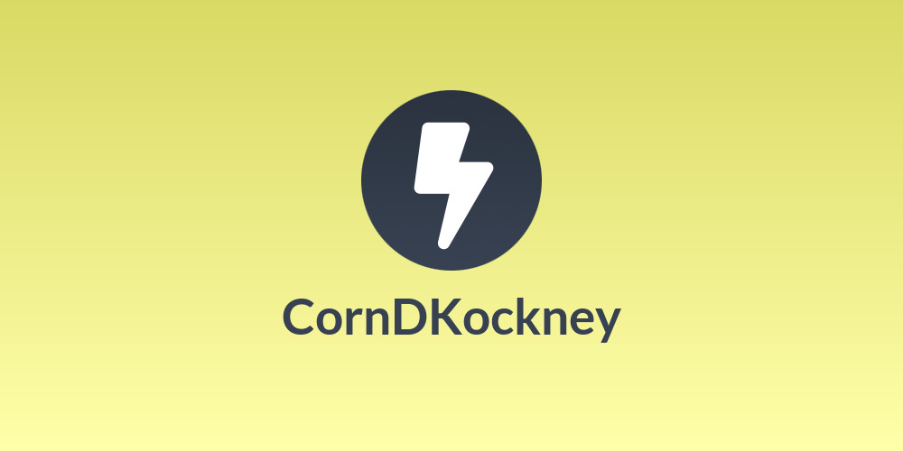 Corn🌽DKockney