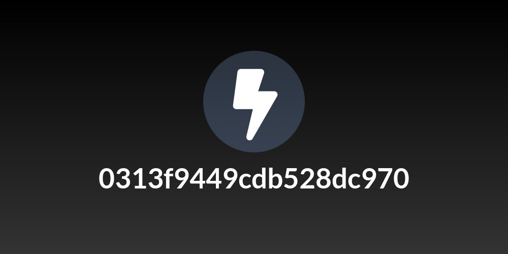 0313f9449cdb528dc970