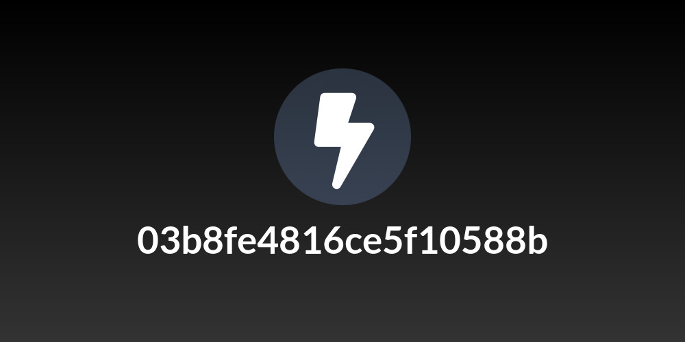 03b8fe4816ce5f10588b