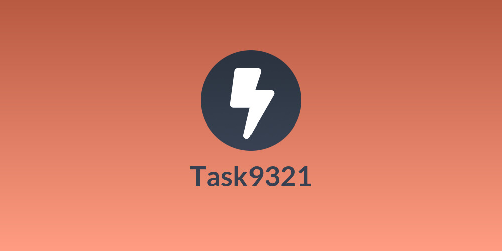 Task9321