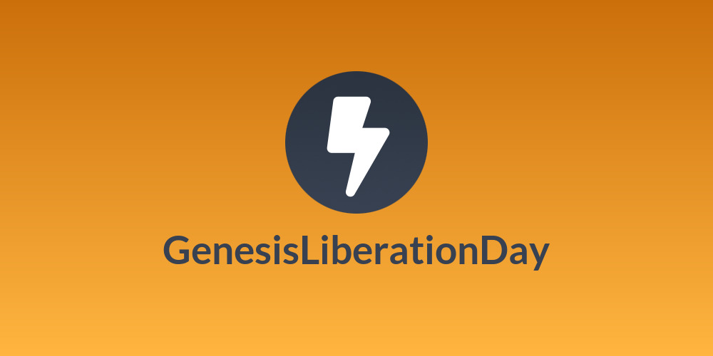 GenesisLiberationDay