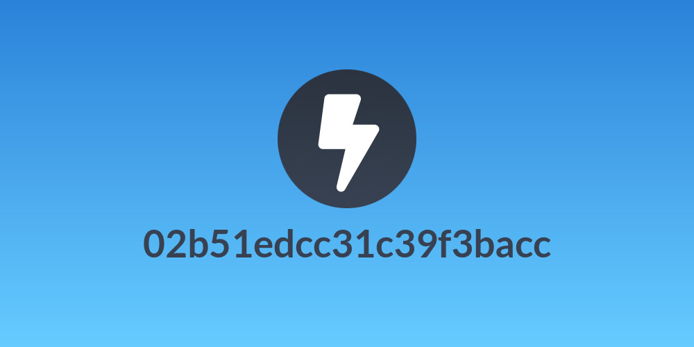 02b51edcc31c39f3bacc