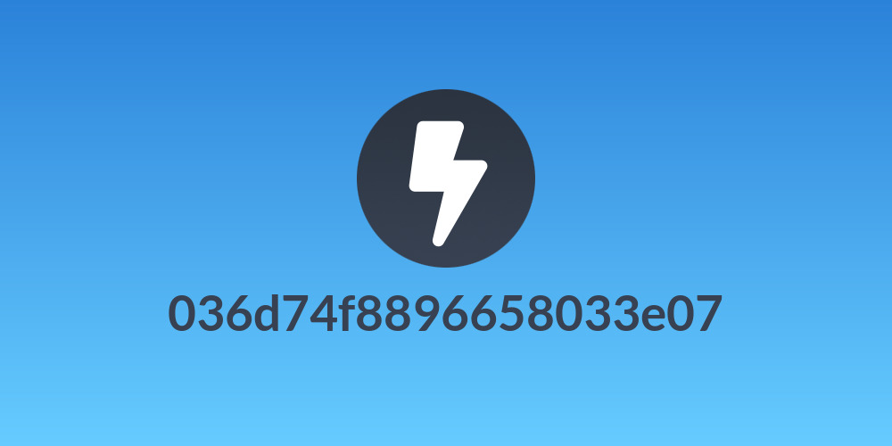 036d74f8896658033e07