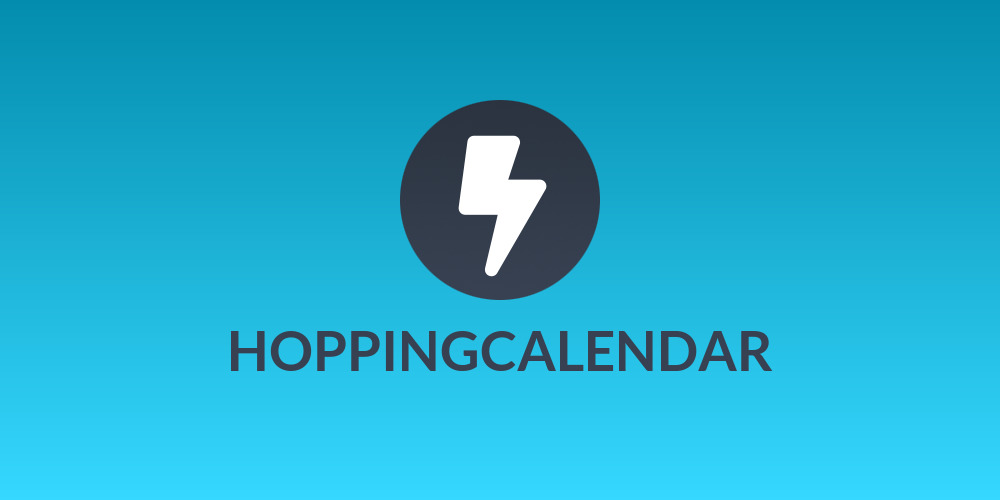 HOPPINGCALENDAR