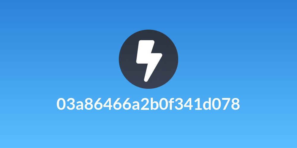 03a86466a2b0f341d078