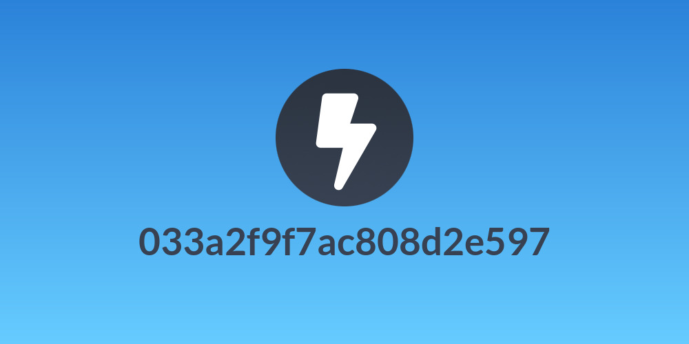 033a2f9f7ac808d2e597