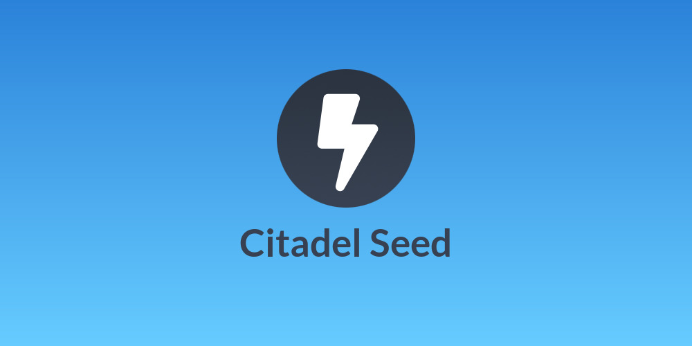Citadel Seed
