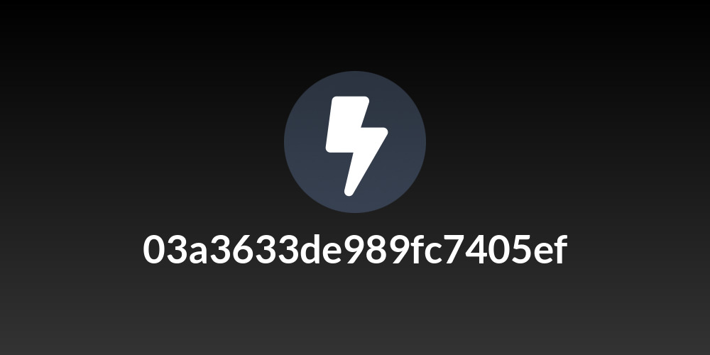 03a3633de989fc7405ef