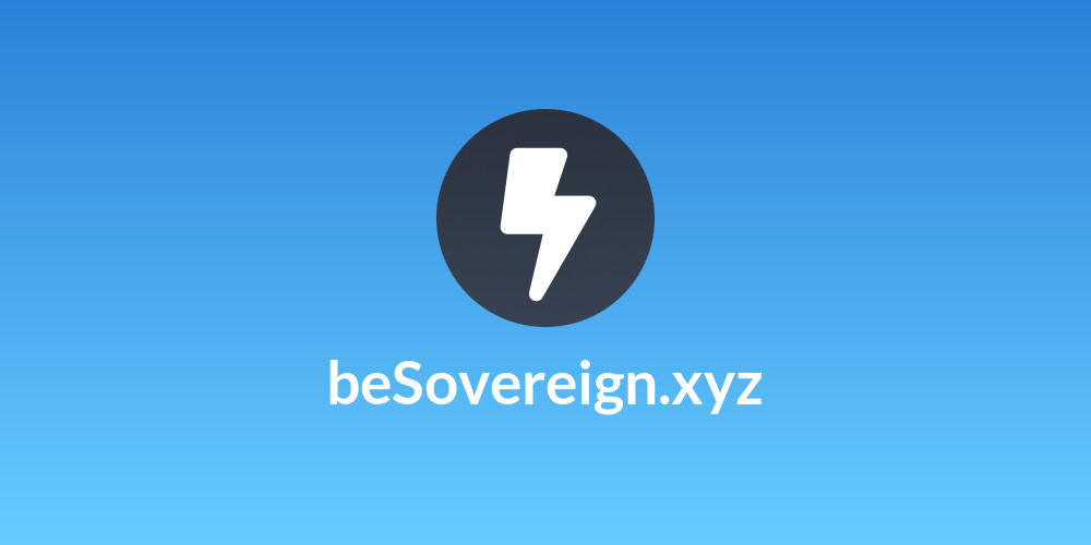 beSovereign.xyz
