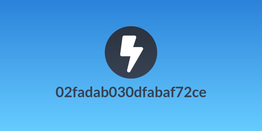 02fadab030dfabaf72ce