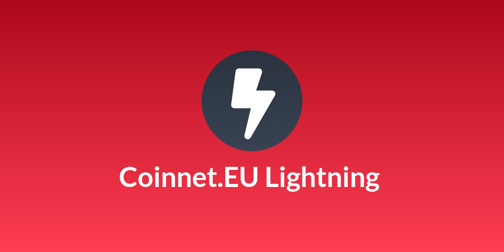 Coinnet.EU Lightning ☇