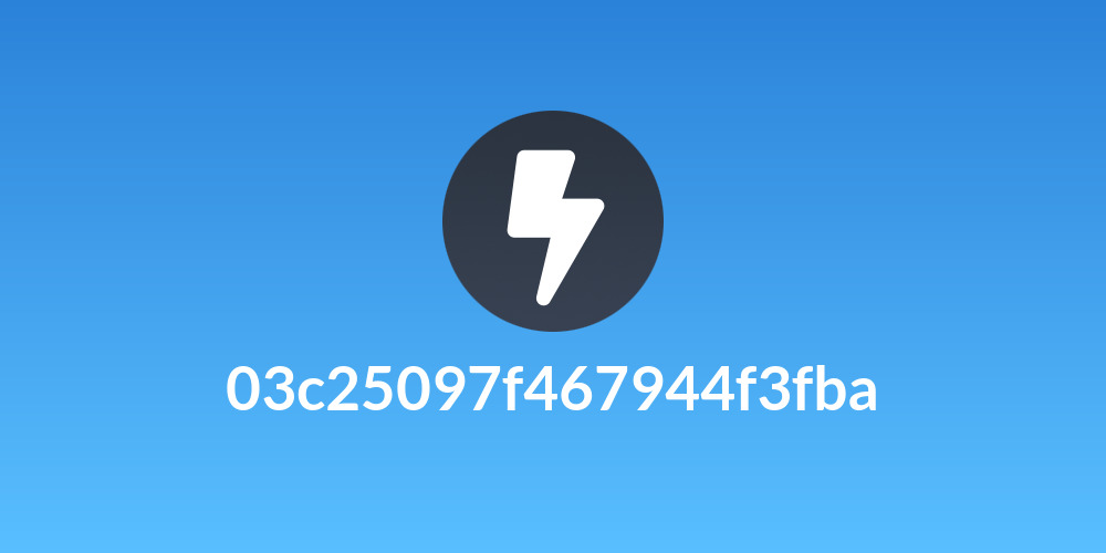 03c25097f467944f3fba