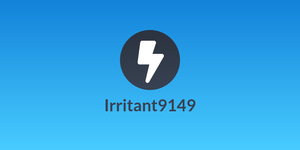 Irritant9149