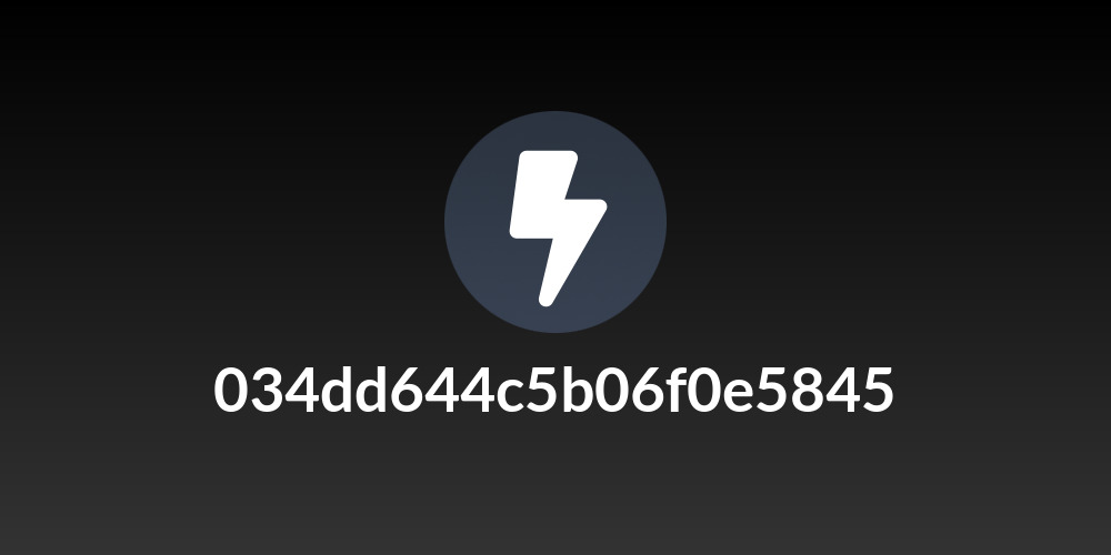 034dd644c5b06f0e5845