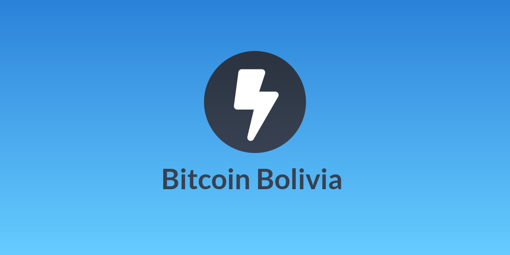 Bitcoin Bolivia ⚡