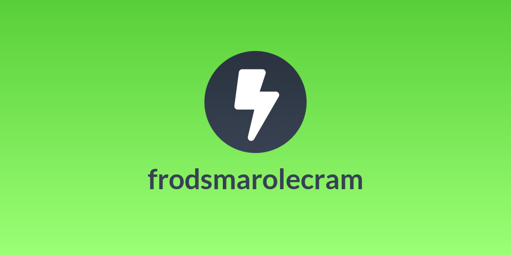 frodsmarolecram