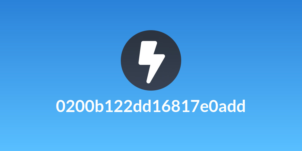 0200b122dd16817e0add