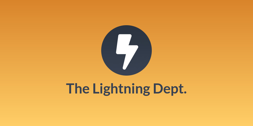 The Lightning Dept.