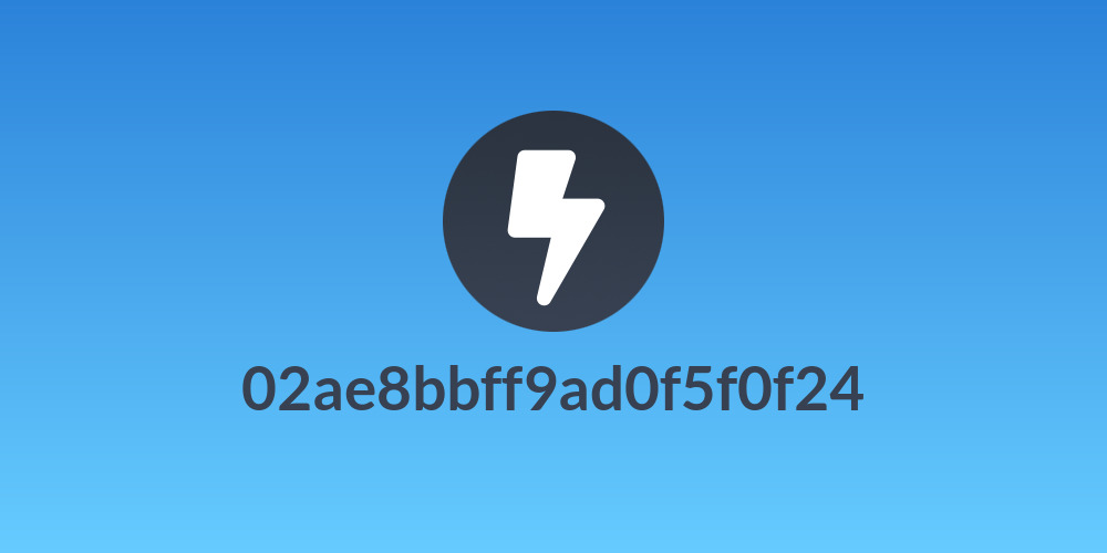 02ae8bbff9ad0f5f0f24