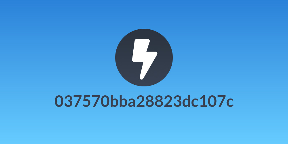 037570bba28823dc107c