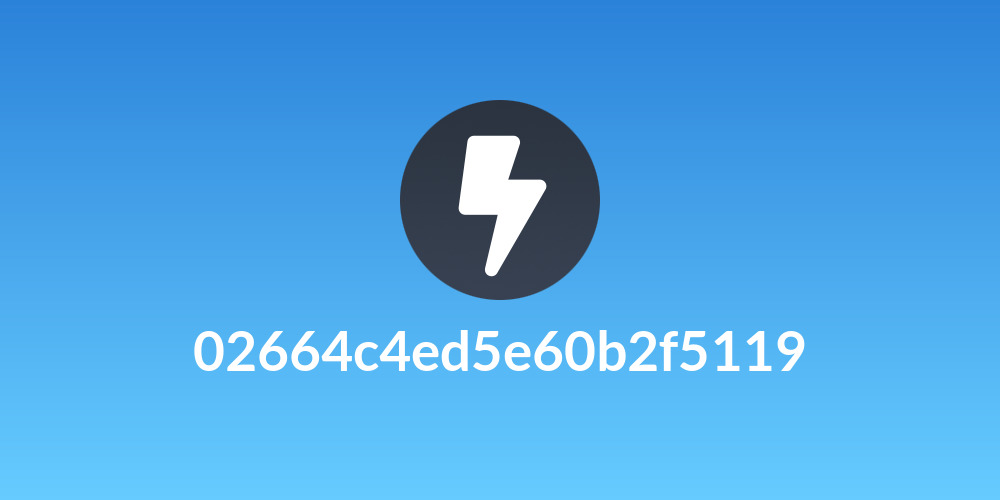 02664c4ed5e60b2f5119