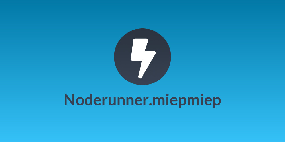 Noderunner.miepmiep