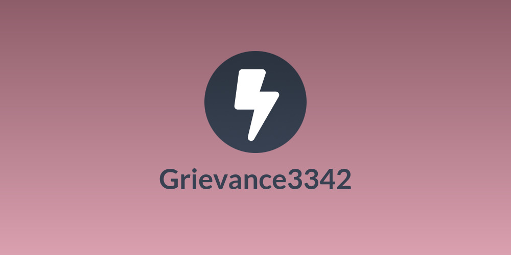 Grievance3342