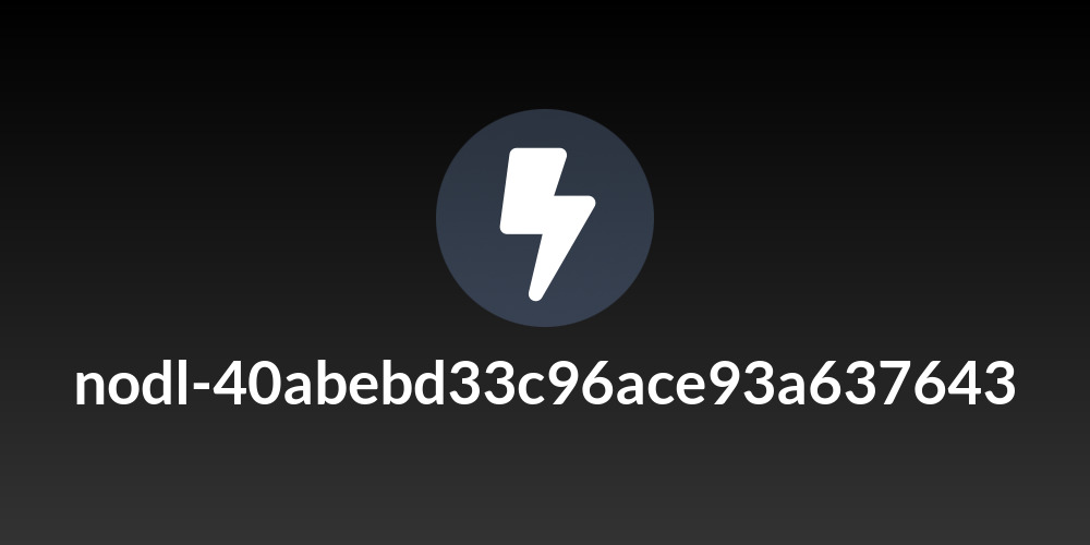 nodl-40abebd33c96ace93a637643