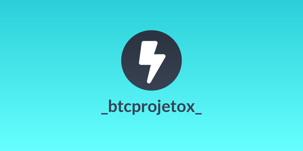 ⚡_btcprojetox_⚡