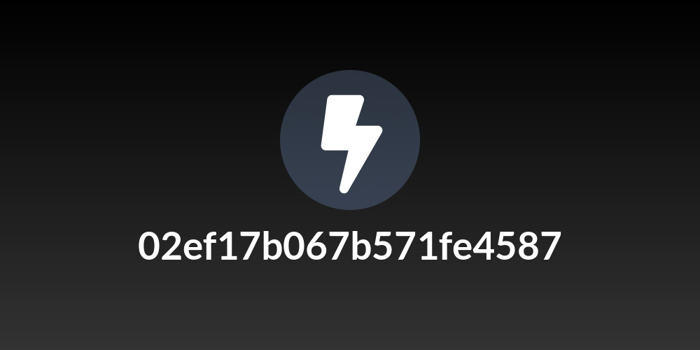 02ef17b067b571fe4587