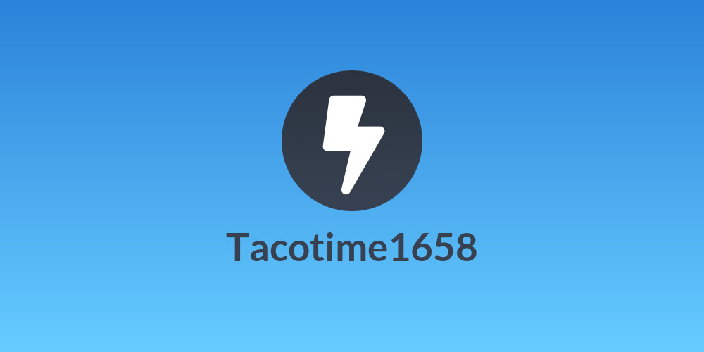 Tacotime1658