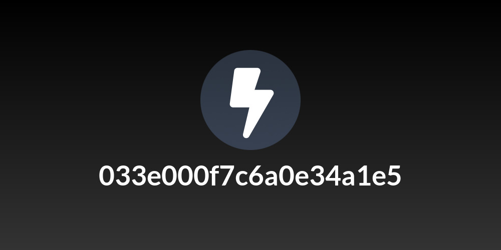 033e000f7c6a0e34a1e5