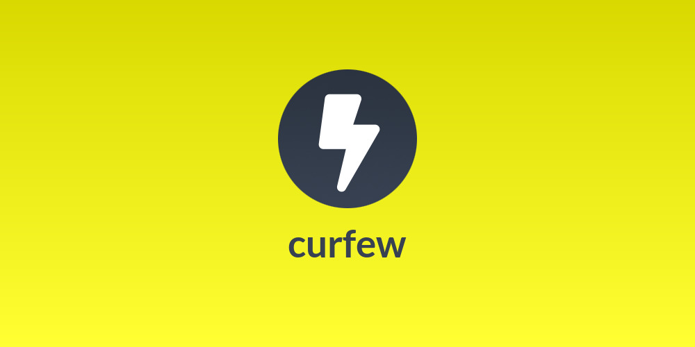 curfew