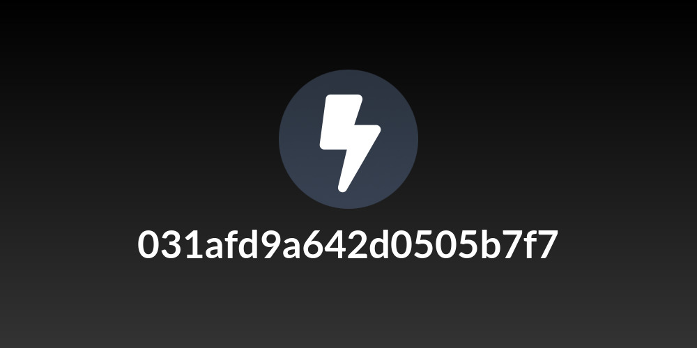 031afd9a642d0505b7f7