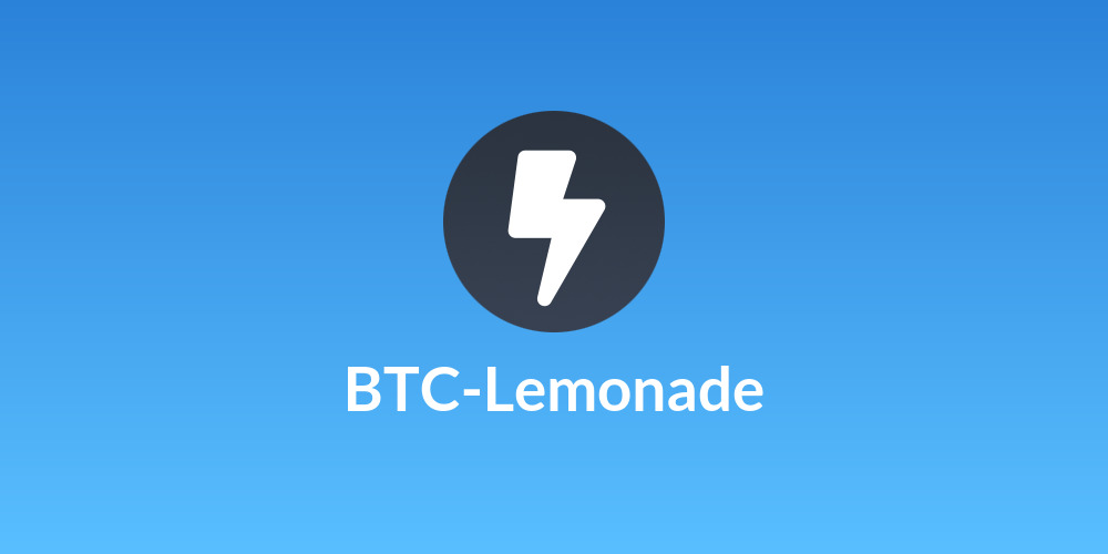 BTC-Lemonade
