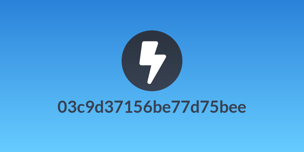 03c9d37156be77d75bee